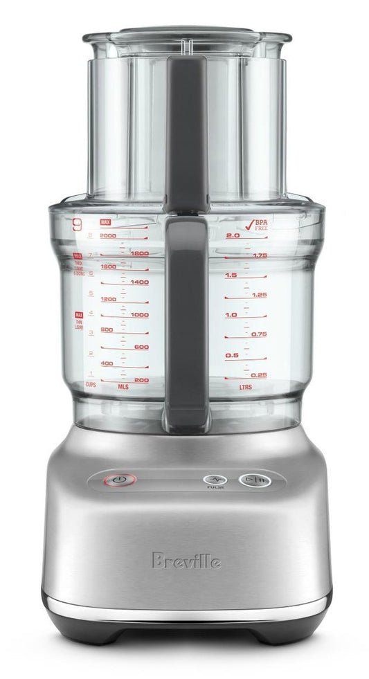 Breville - the Paradice 9 Food Processor - Brushed Stainless Steel