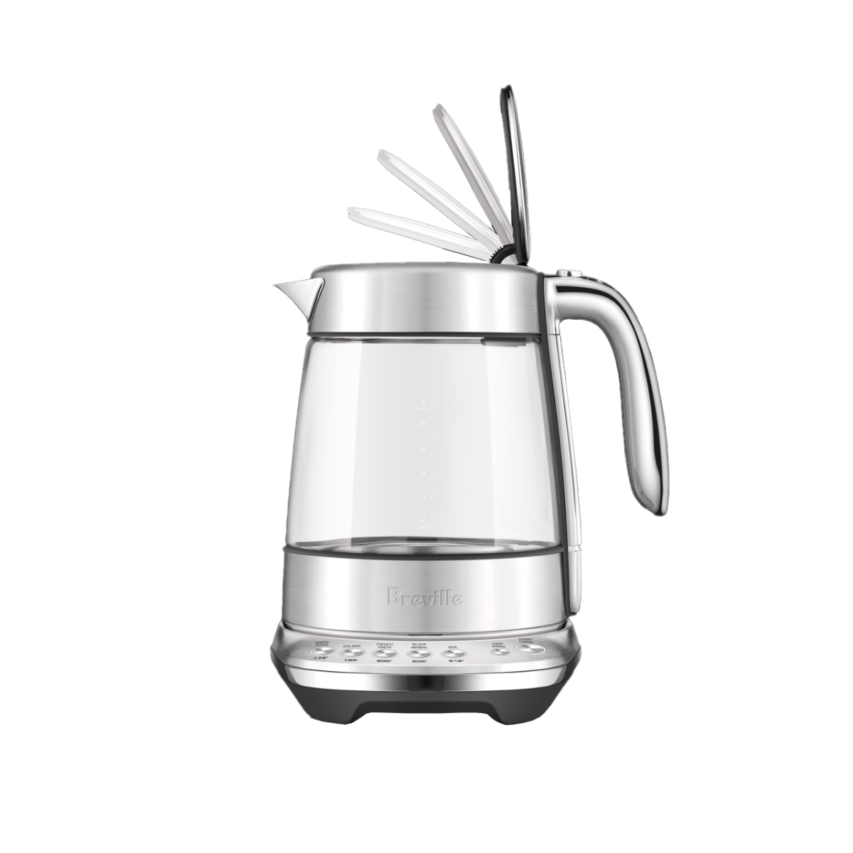 Breville - the Smart Crystal Luxe Kettle - Stainless Steel