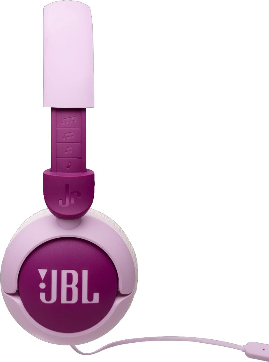 JBL - JR320 Kids Wired On Ear Headphones - Purple