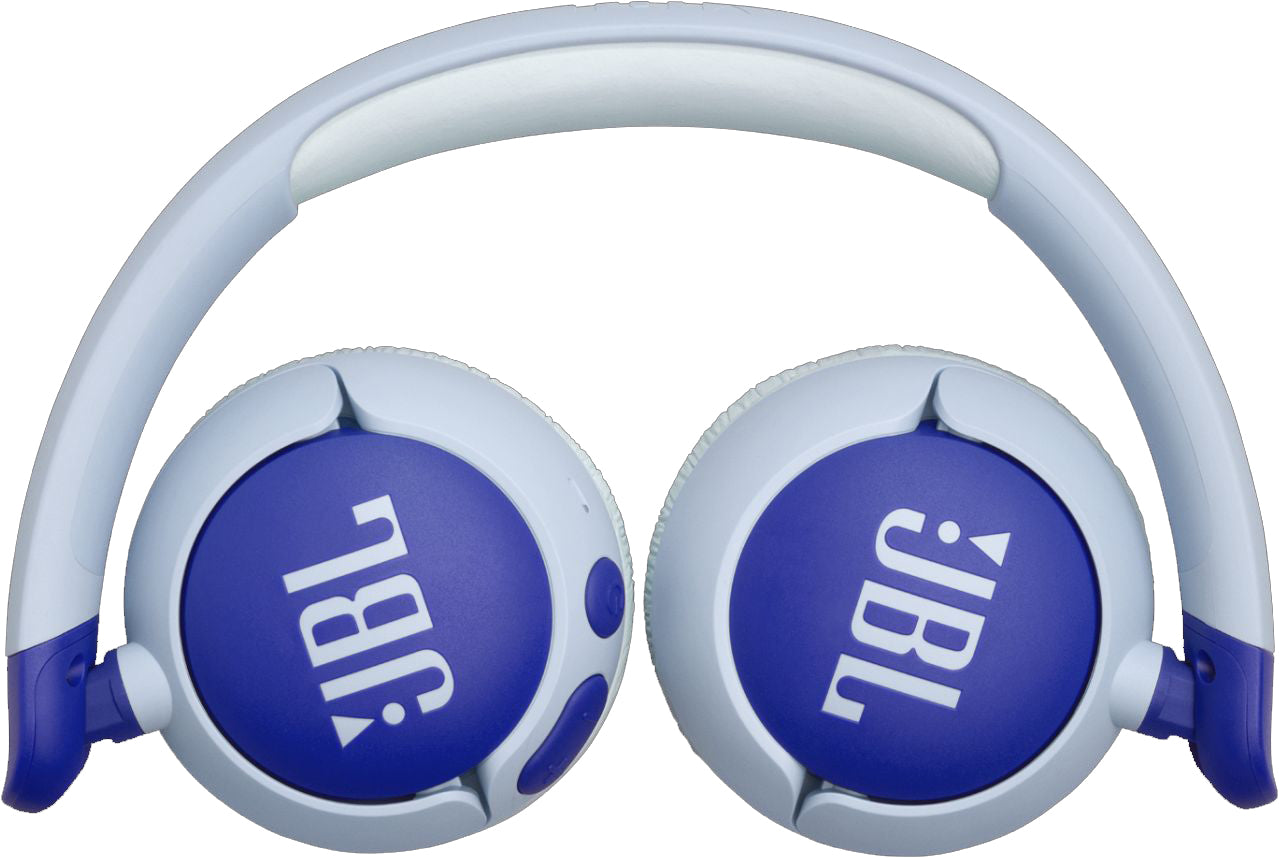 JBL - JR320 Bluetooth Kids On Ear Headphones - Blue