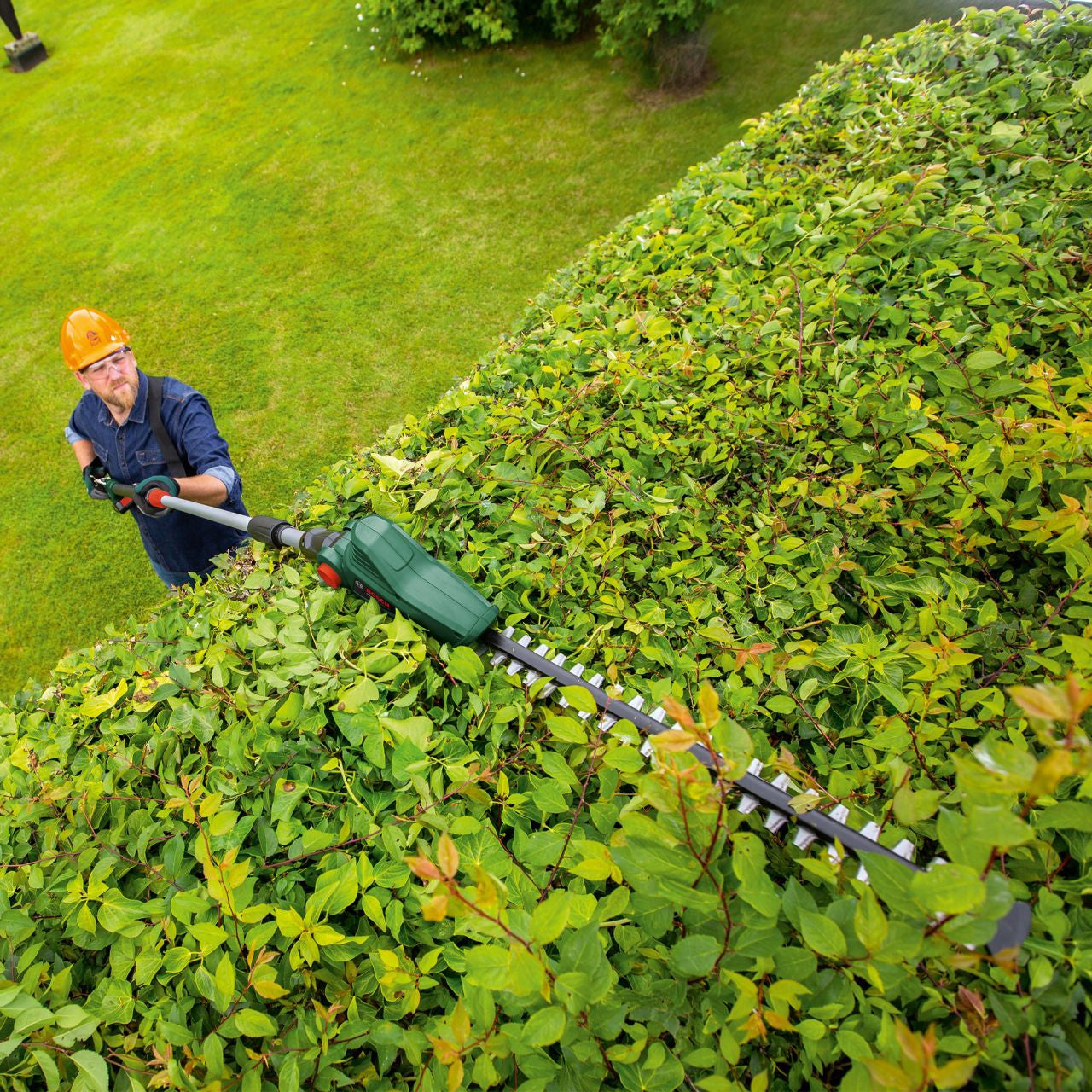 Bosch - Cordless Telescopic Hedgecutter + Battery/Fast Charger