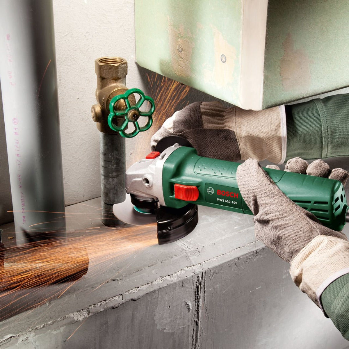 Bosch - 620W Corded Electric Angle Grinder 100mm