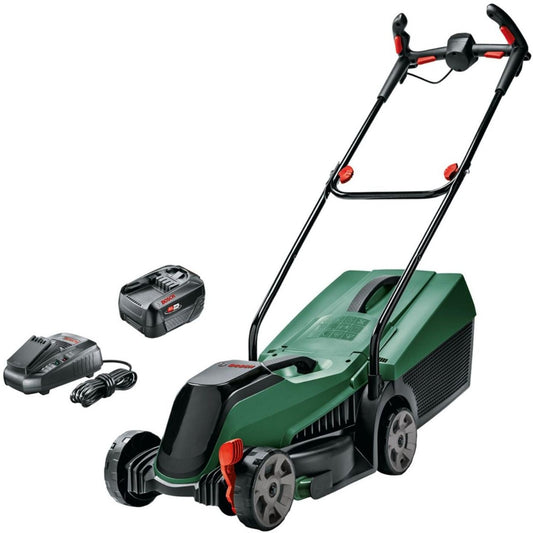Bosch - Cordless Lawn Mower CityMower 18V with 4.0ah Battery and Fast Charger