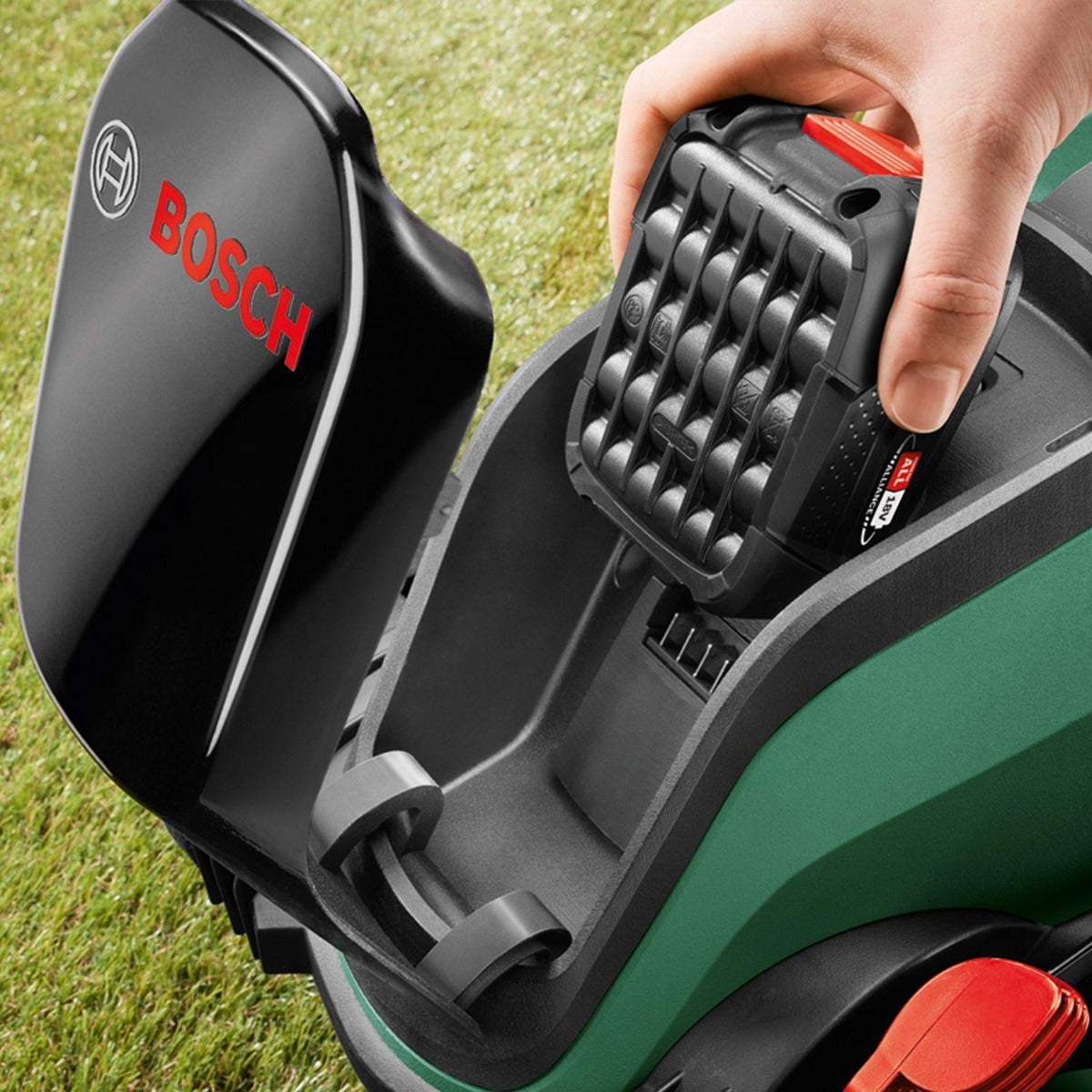 Bosch - Cordless Lawn Mower CityMower 18V with 4.0ah Battery and Fast Charger