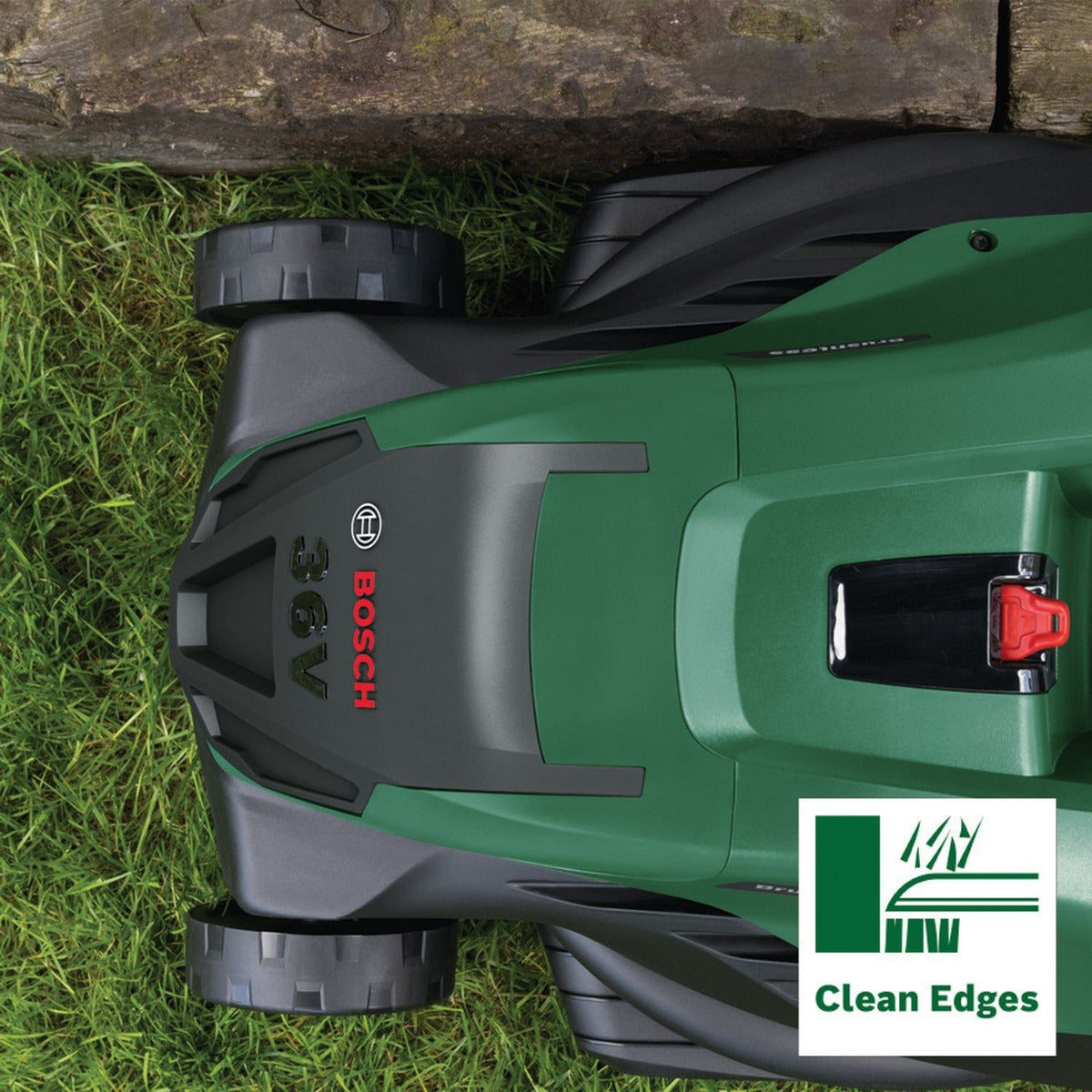 Bosch AdvancedRotak 36V Lawn Mower with 1 x 4ah Battery and Charger