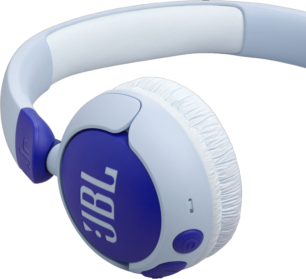 JBL - JR320 Bluetooth Kids On Ear Headphones - Blue