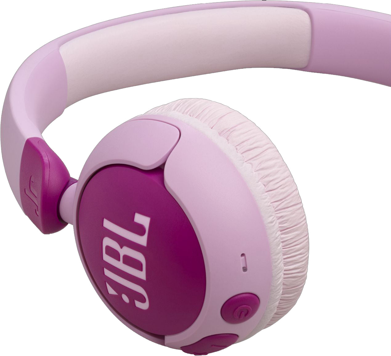 JBL - JR320 Bluetooth Kids On Ear Headphones - Purple