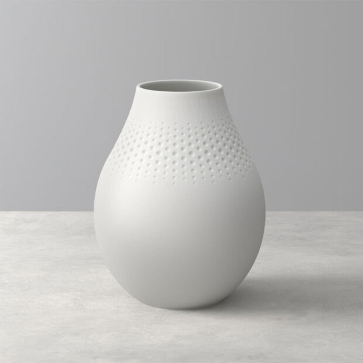 Villeroy & Boch - Manufacture Collier blanc Vase Perle tall Vase