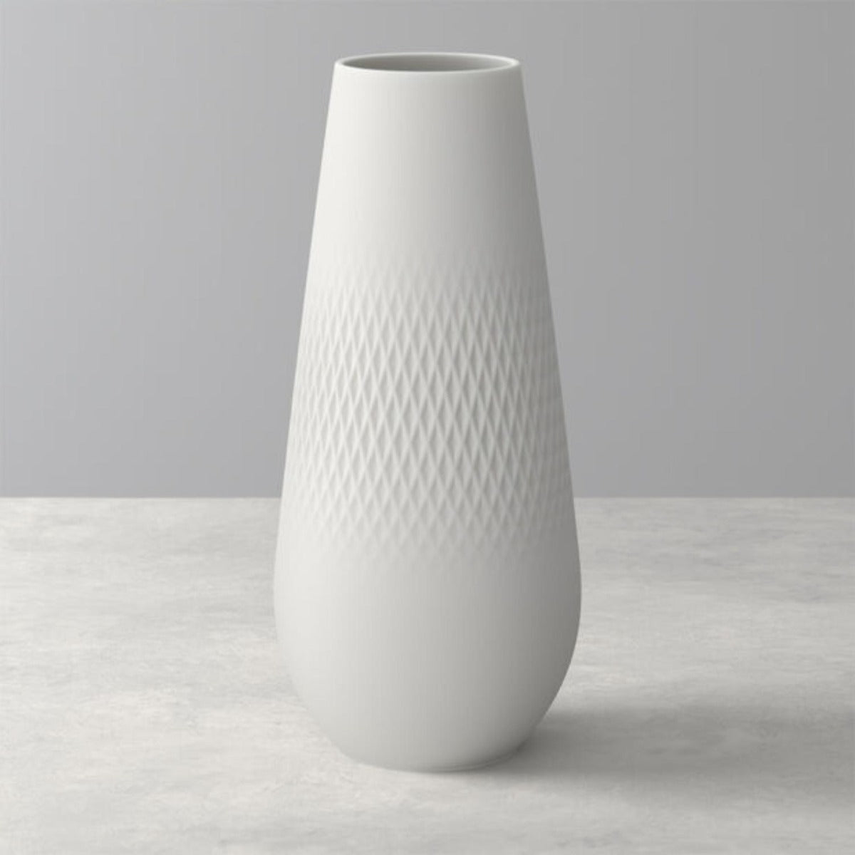 Villeroy & Boch - Manufacture Collier blanc Vase Carre tall Vase