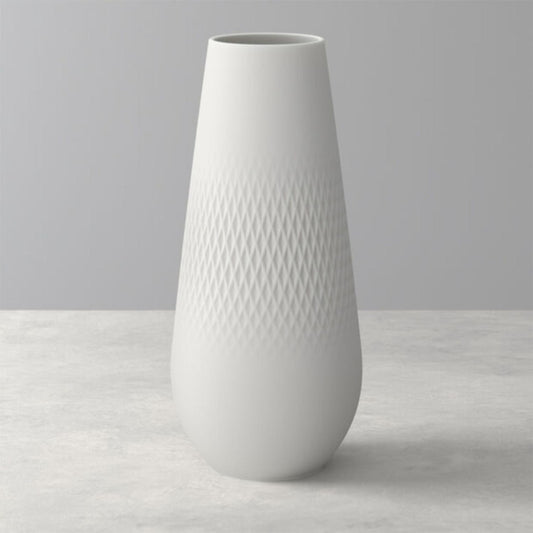 Villeroy & Boch - Manufacture Collier blanc Vase Carre tall Vase