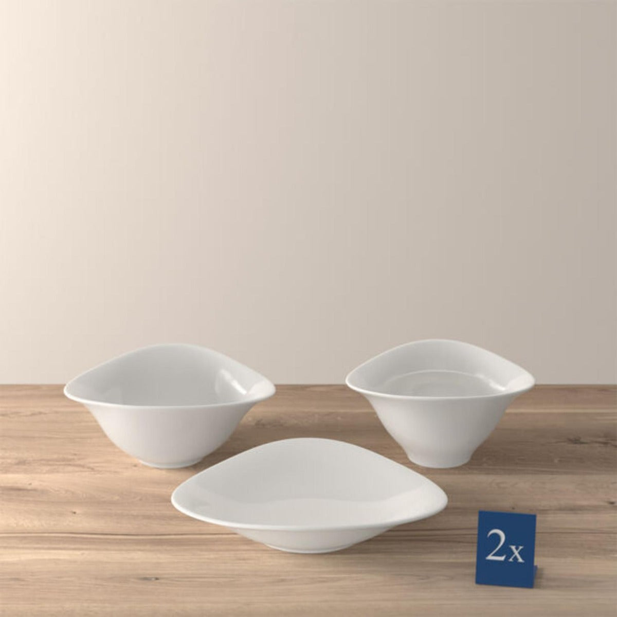 Villeroy & Boch - Vapiano trio bowl 6 piece set