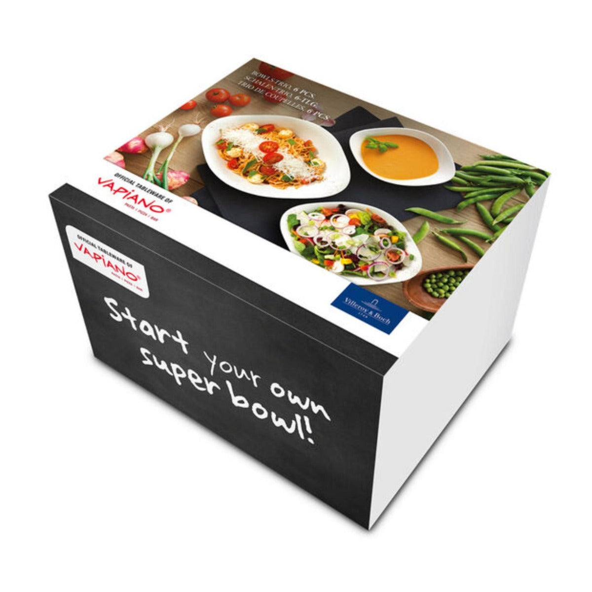 Villeroy & Boch - Vapiano trio bowl 6 piece set