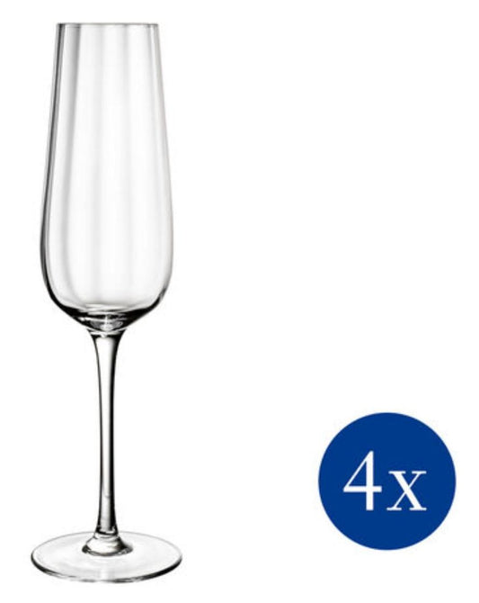 Villeroy & Boch - Rose Garden Champagne flute Set 4pcs