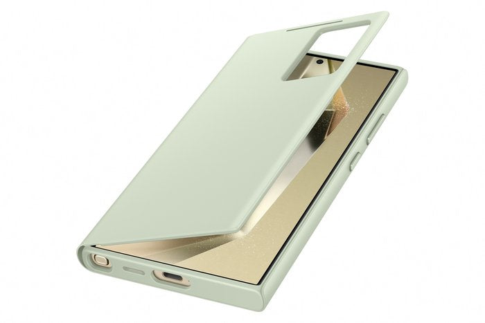 Samsung Galaxy S24 Ultra Smart View Wallet Case - Light Green