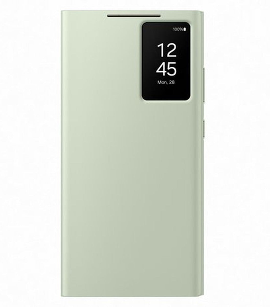 Samsung Galaxy S24 Ultra Smart View Wallet Case - Light Green