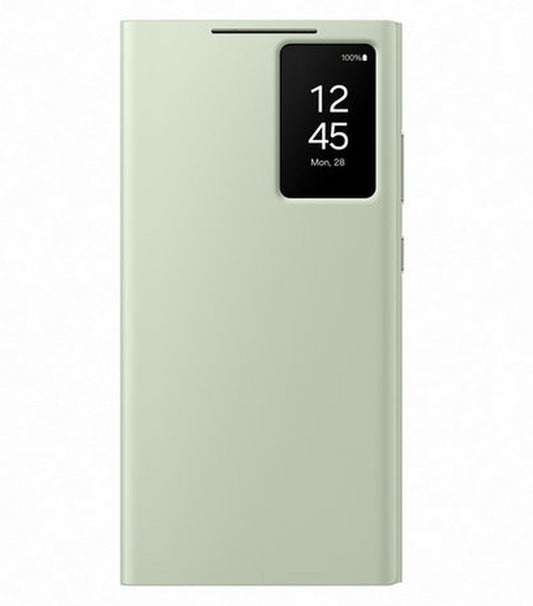 Samsung Galaxy S24 Ultra Smart View Wallet Case - Light Green