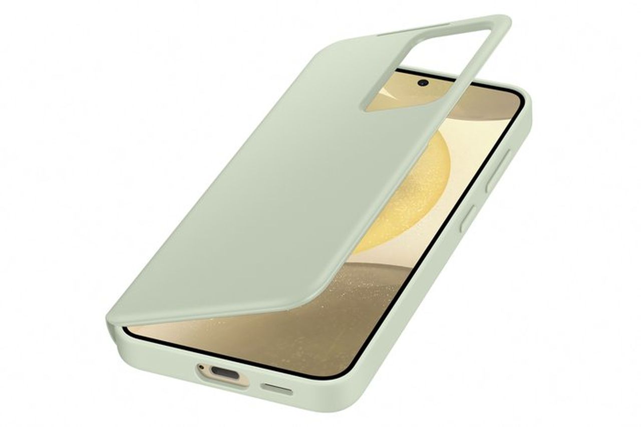 Samsung Galaxy S24 Smart View Wallet Case - Light Green