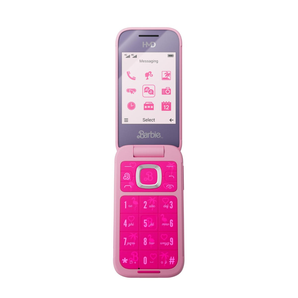HMD - Barbie Flip Phone - Pink