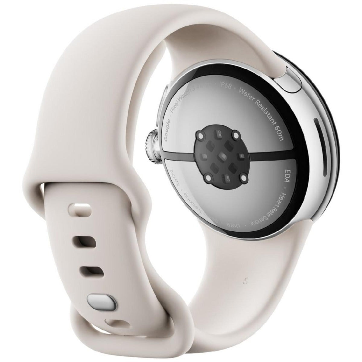 Google - Pixel Watch 3 41MM WI-FI - Silver/Porcelain