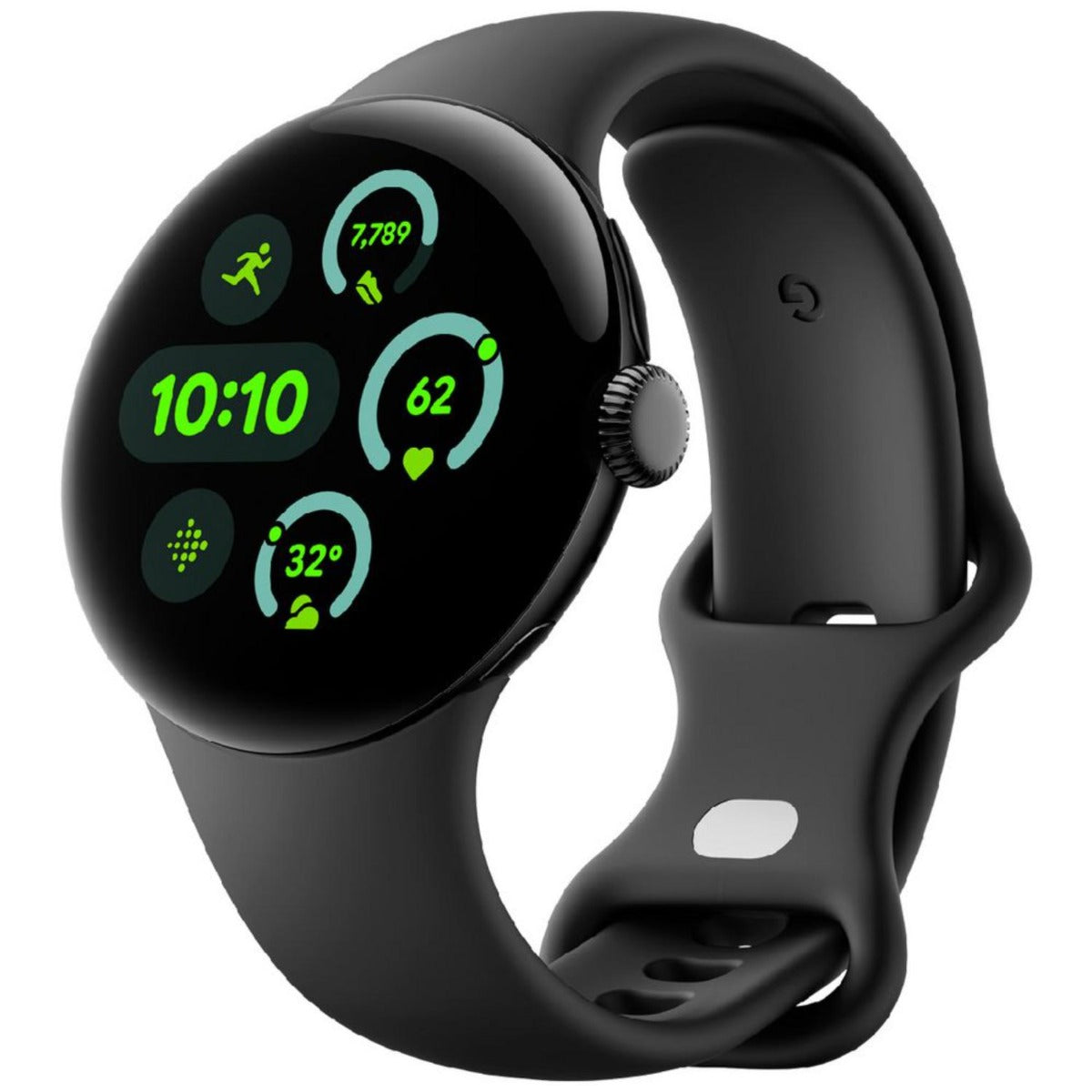 Google - Pixel Watch 3 41MM WI-FI - Black/Obsidian