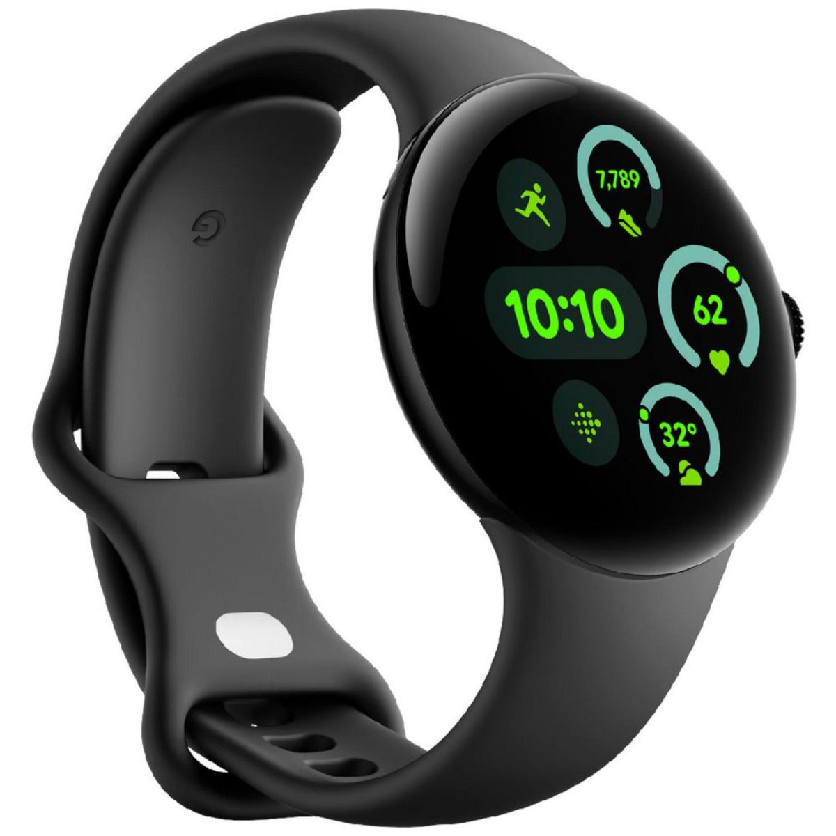 Google - Pixel Watch 3 41MM WI-FI - Black/Obsidian
