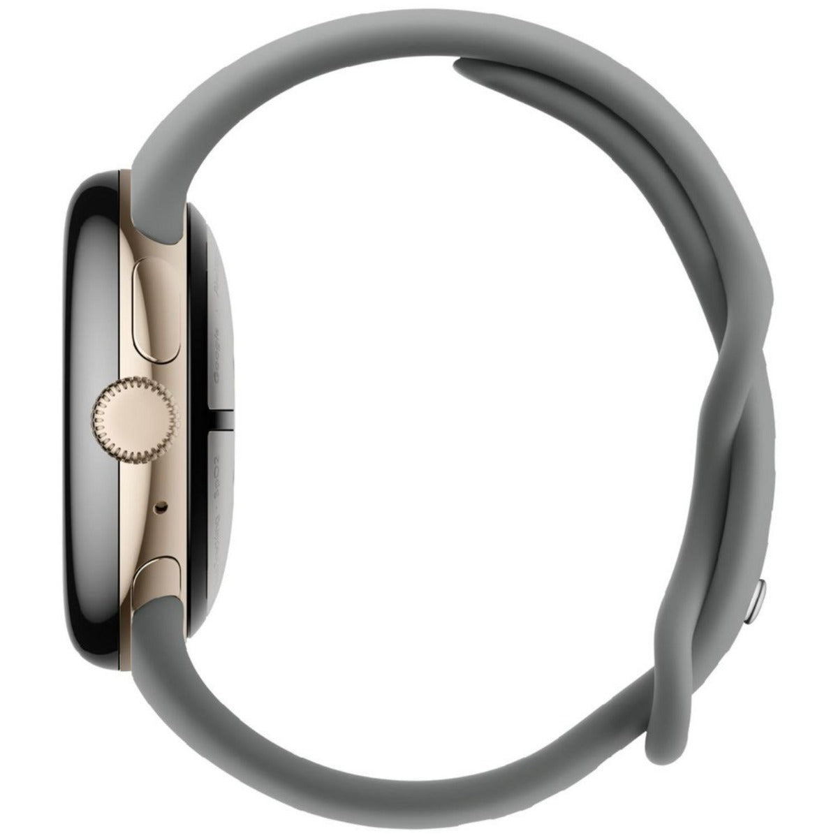 Google - Pixel Watch 3 41MM WI-FI - Champagne Gold/Hazel