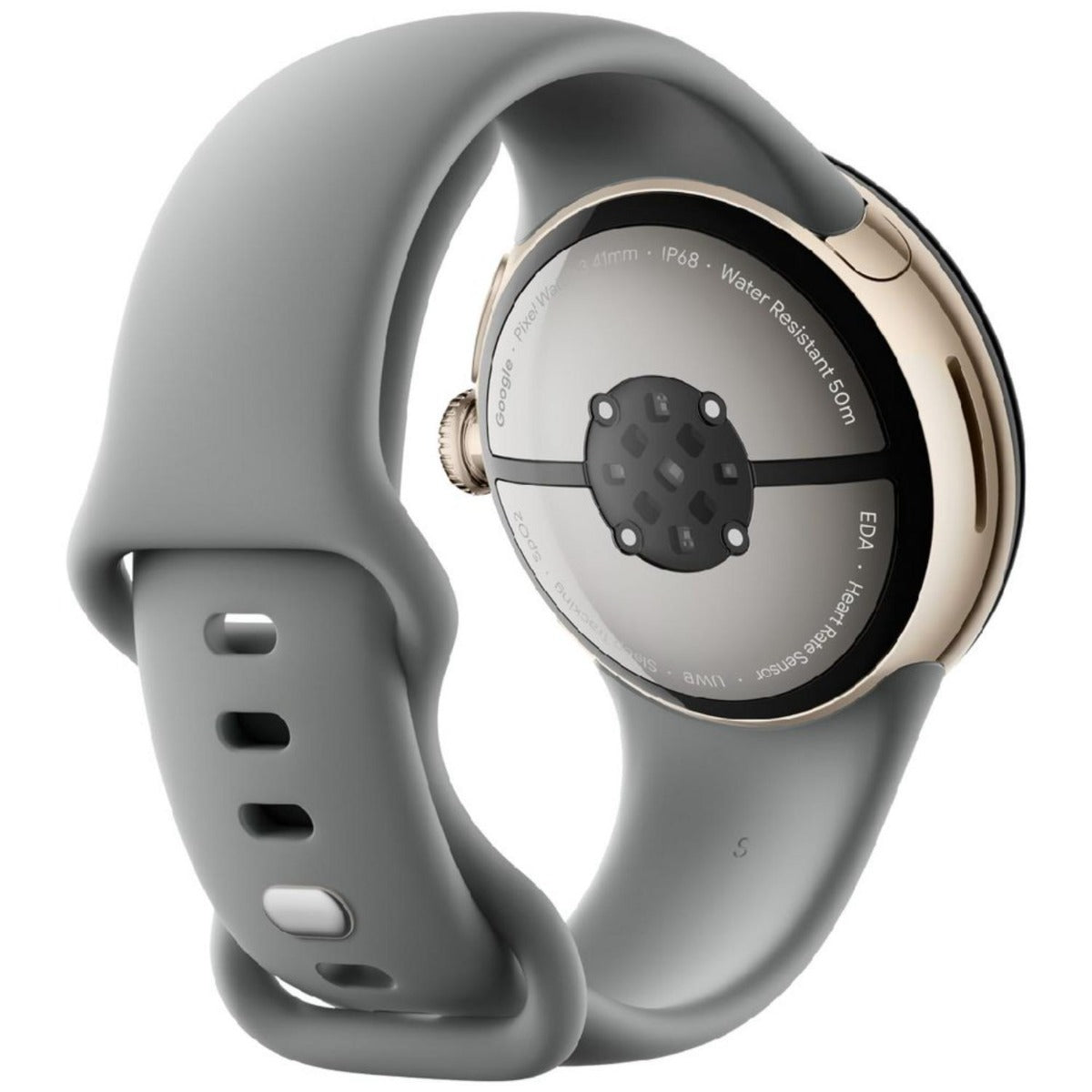 Google - Pixel Watch 3 41MM WI-FI - Champagne Gold/Hazel