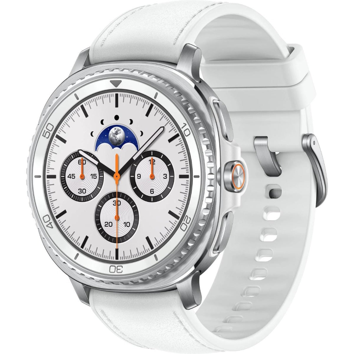 Samsung - 46mm Galaxy Watch 8 BT - Classic White