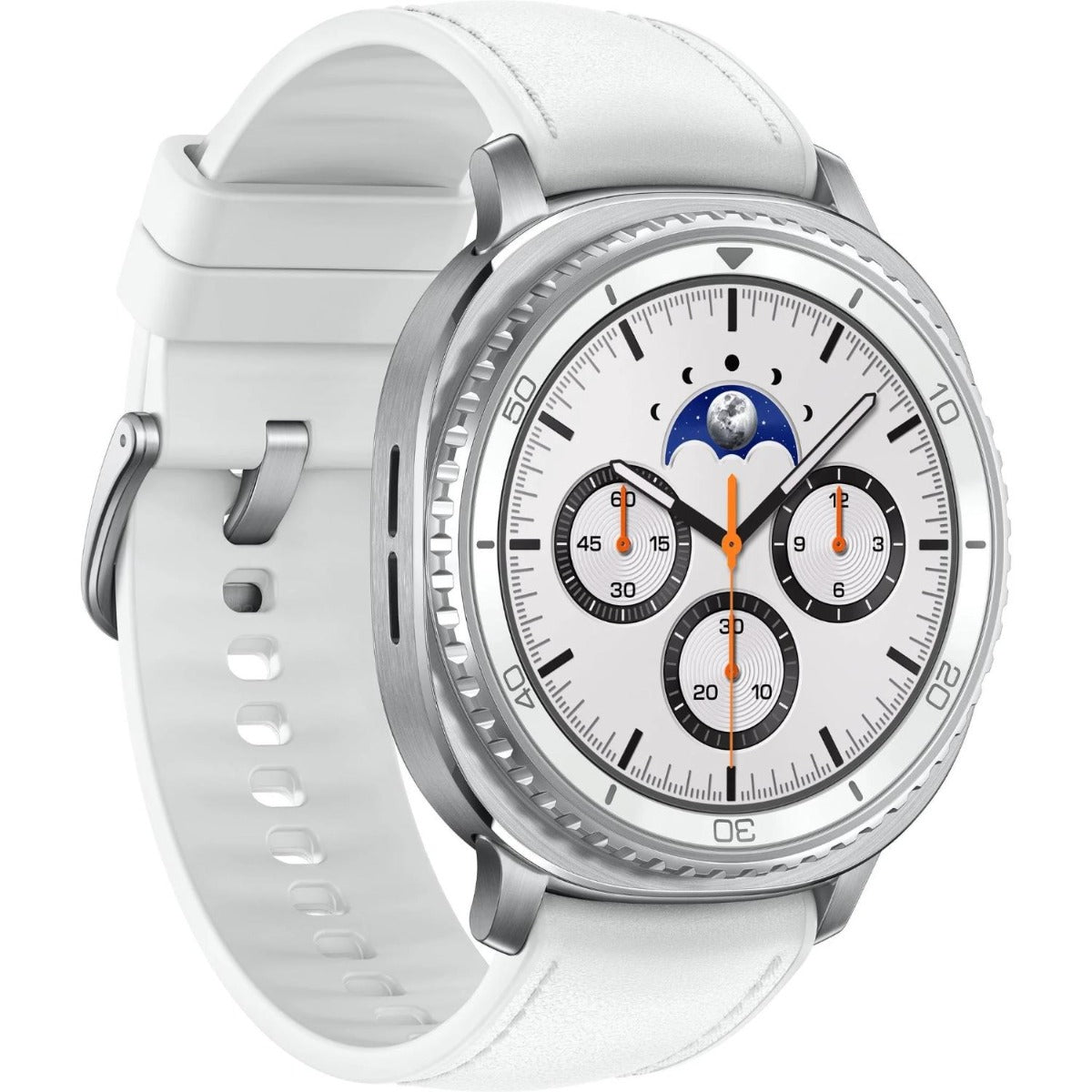 Samsung - 46mm Galaxy Watch 8 BT - Classic White