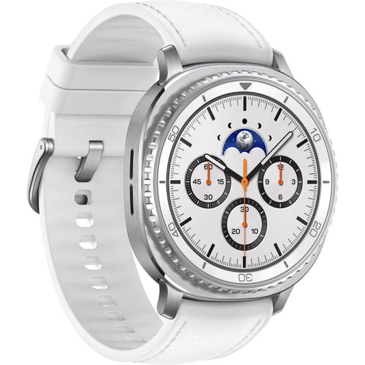 Samsung - 46mm Galaxy Watch 8 BT - Classic White