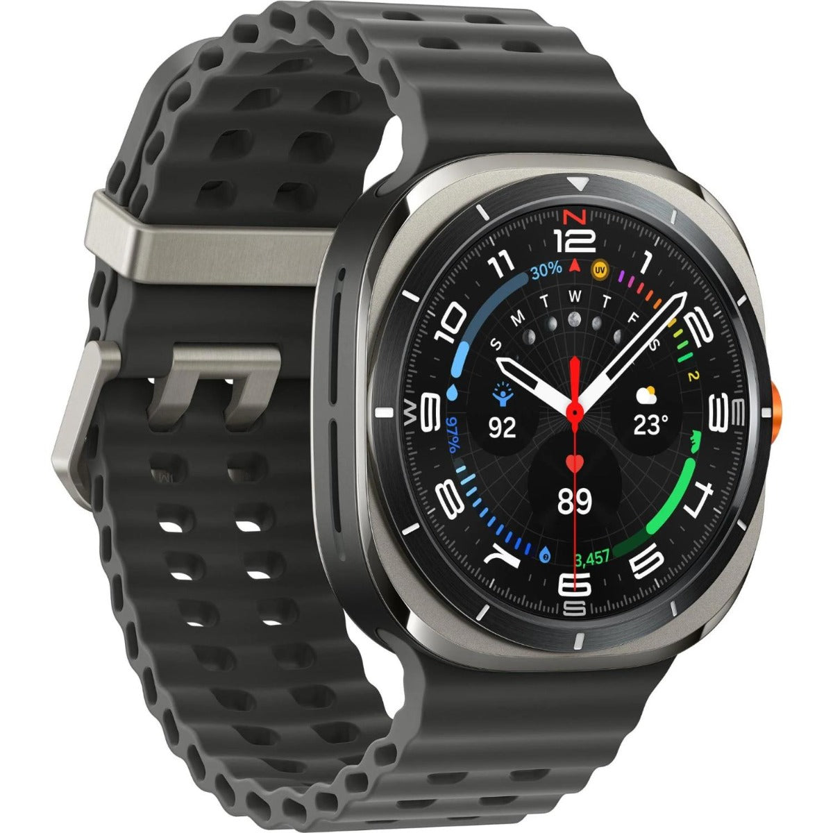 Samsung - 47mm Galaxy Watch Ultra 2025 LTE - Silver