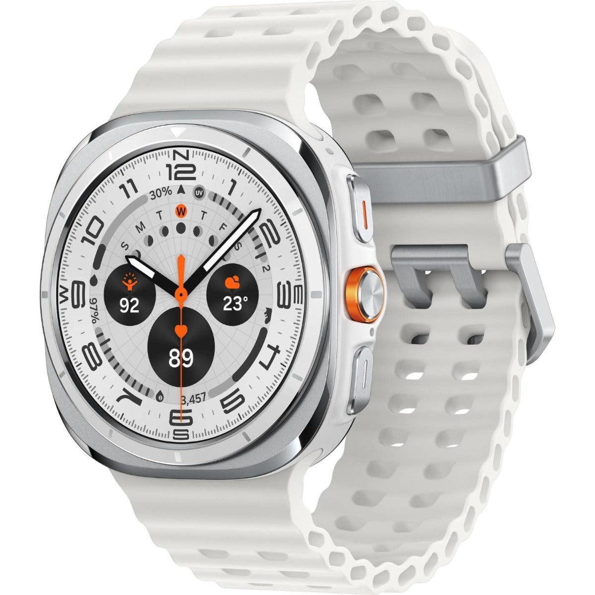 Samsung - 47mm Galaxy Watch Ultra 2025 LTE - White