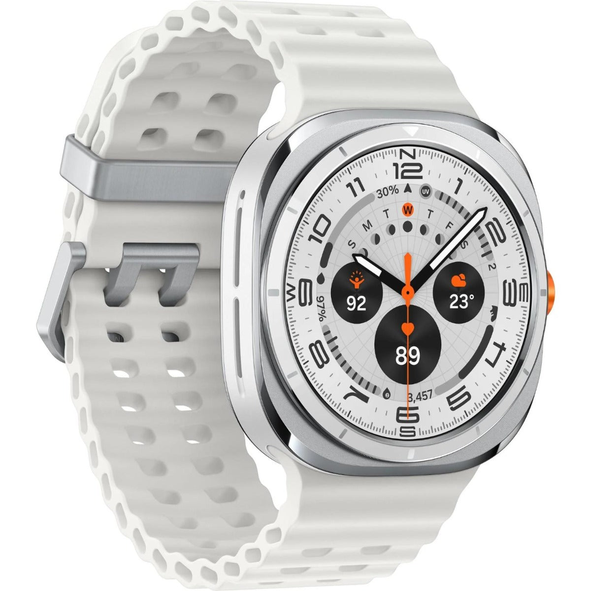 Samsung - 47mm Galaxy Watch Ultra 2025 LTE - White