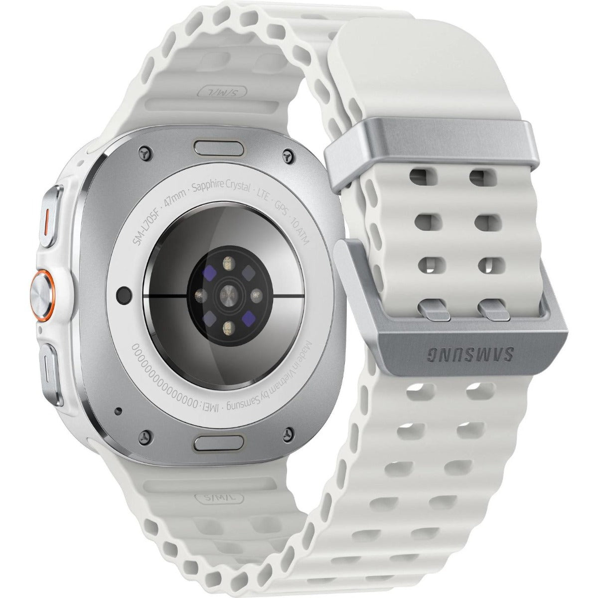 Samsung - 47mm Galaxy Watch Ultra 2025 LTE - White