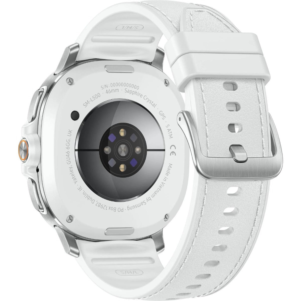 Samsung - 46mm Galaxy Watch 8 LTE - Classic White