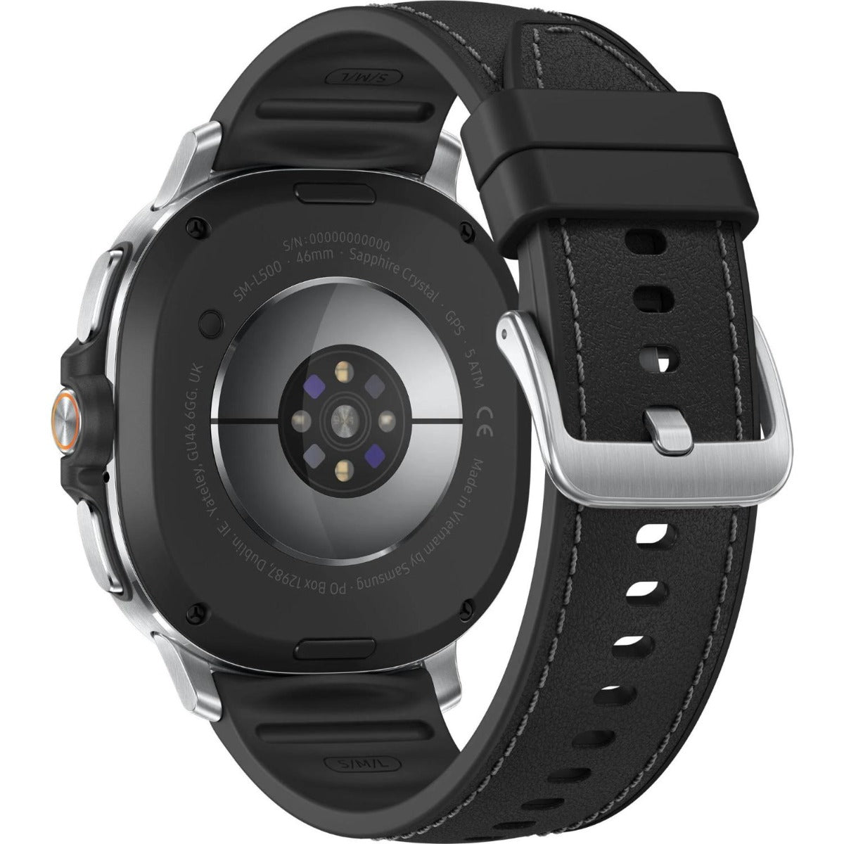 Samsung - 46mm Galaxy Watch 8 LTE - Classic Black