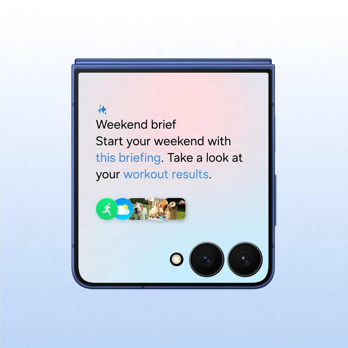Samsung - Galaxy Z Flip7 512GB - Blue