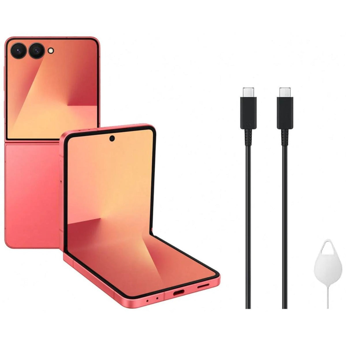Samsung - Galaxy Z Flip7 256GB - Red