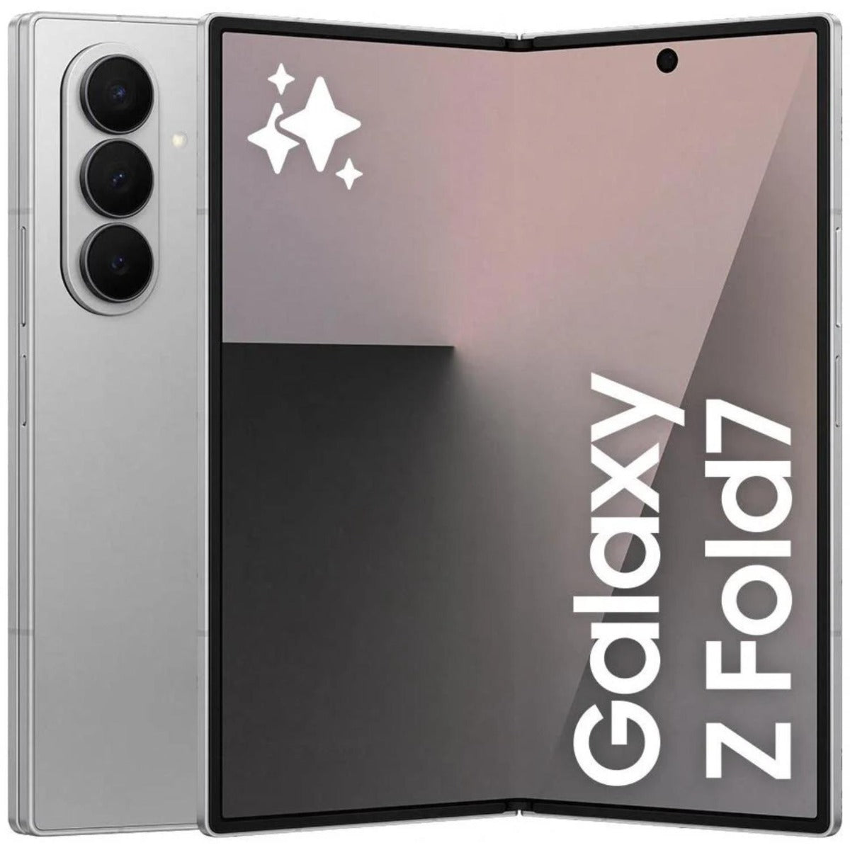 Samsung - Galaxy Z Fold7 256GB - Silver