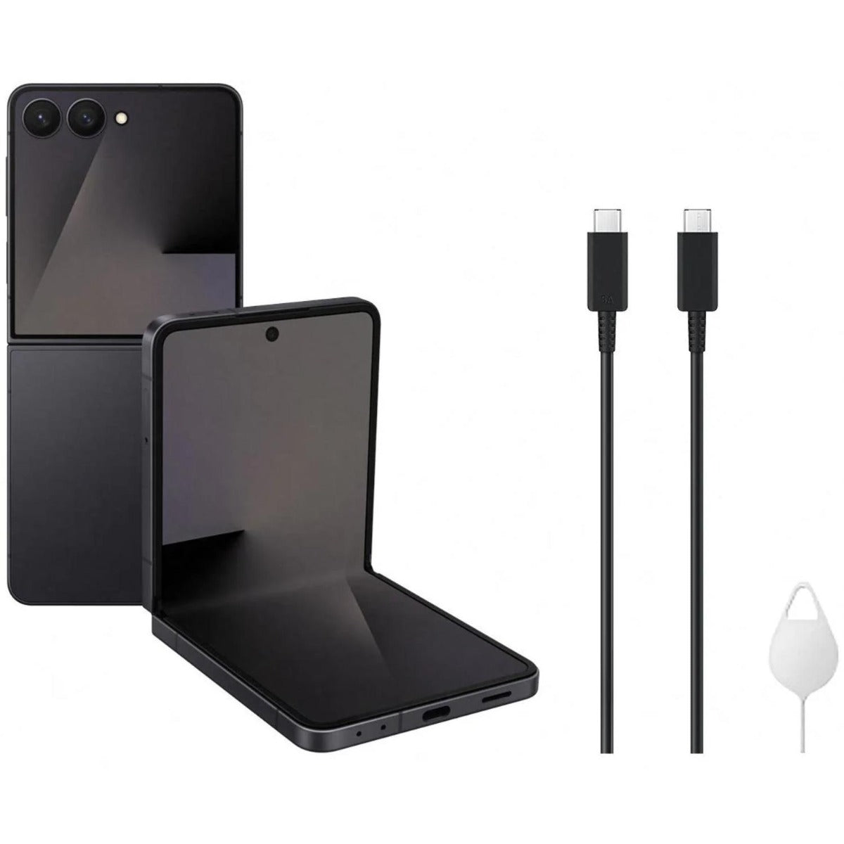 Samsung - Galaxy Z Flip7 256GB - Black