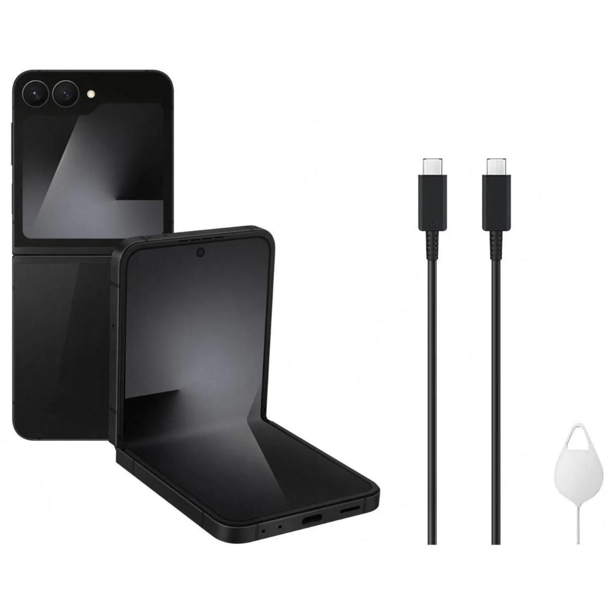Samsung - Galaxy Z Flip7 FE 128GB - Black