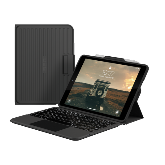UAG Rugged Keyboard Case for iPad 10.2" Gen 7/8/9 - Black