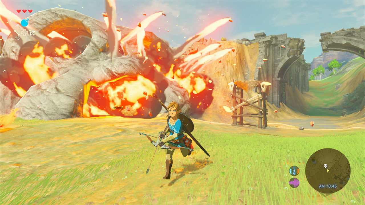 Nintendo Switch - Legend of Zelda Breath of the Wild Game