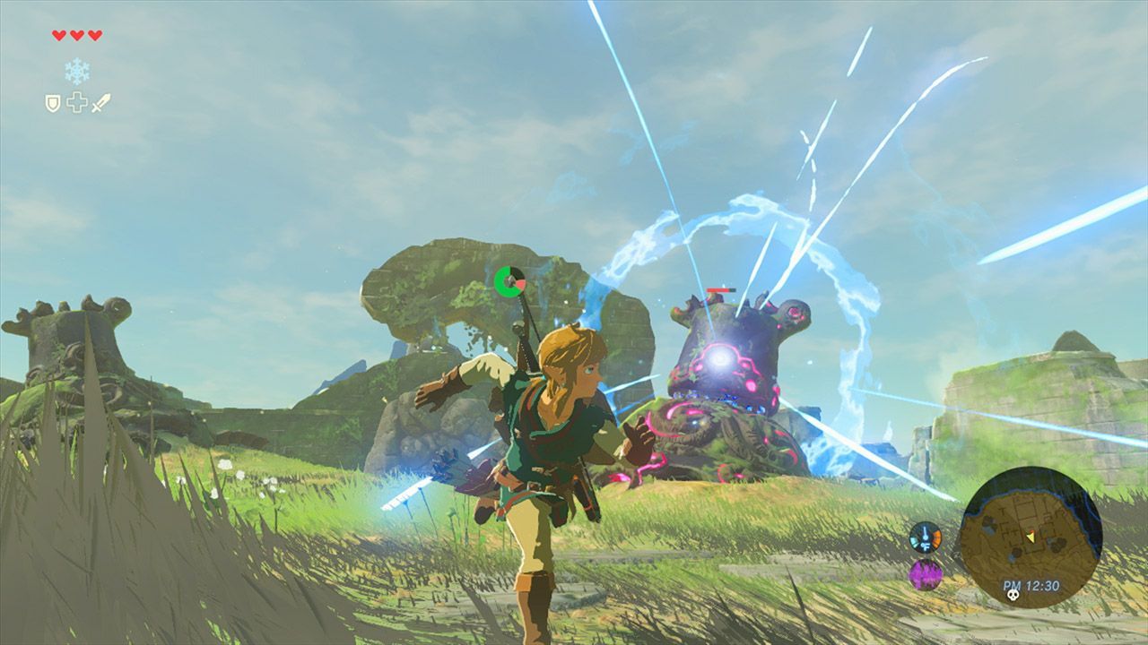 Nintendo Switch - Legend of Zelda Breath of the Wild Game