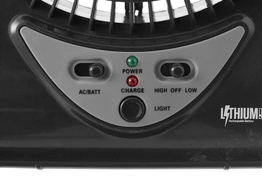 Coleman - Fan Lithium Ion Rechargeable Table (6")