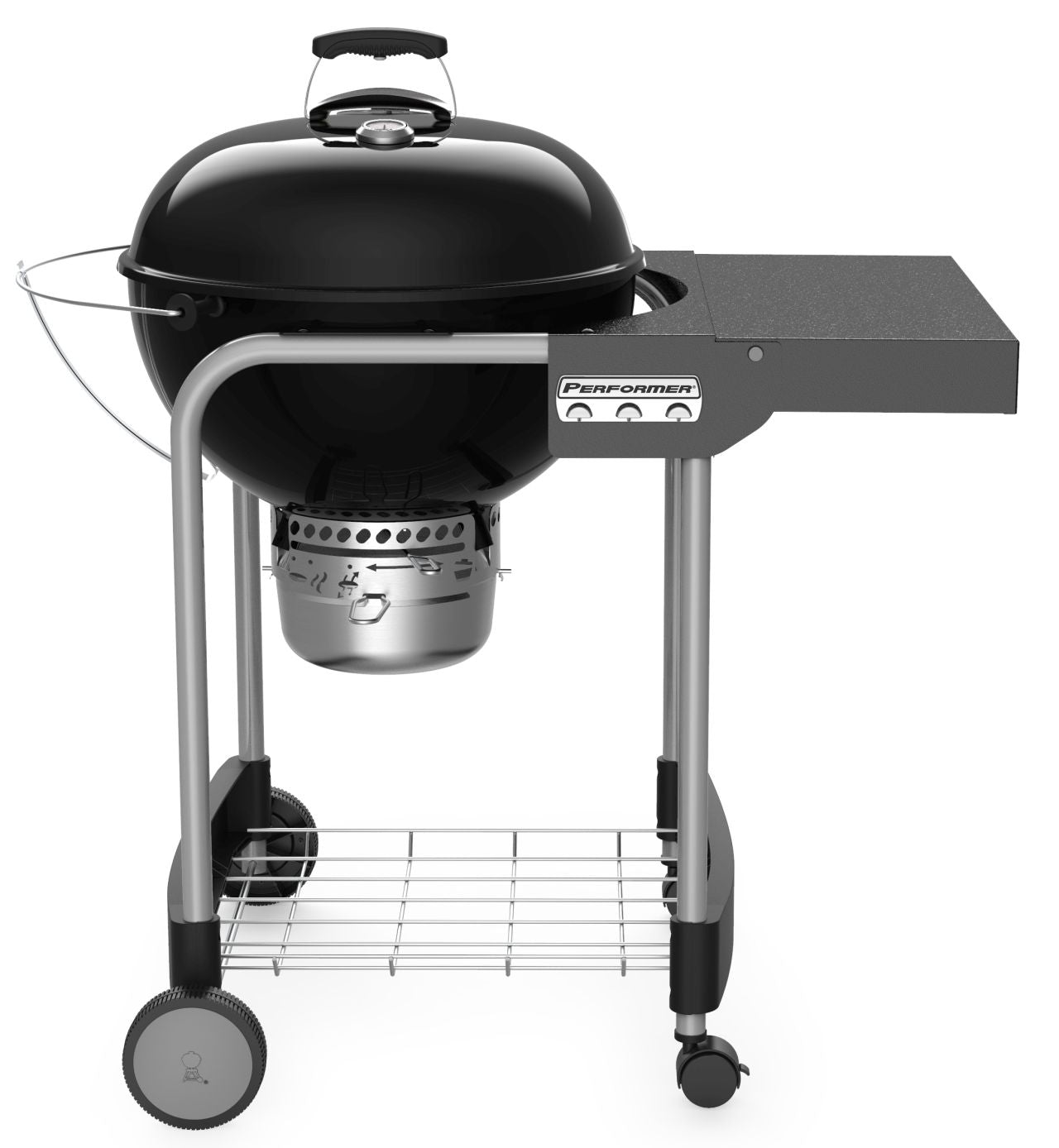 Weber - 57cm Performer Kettle Black with SS GBS
