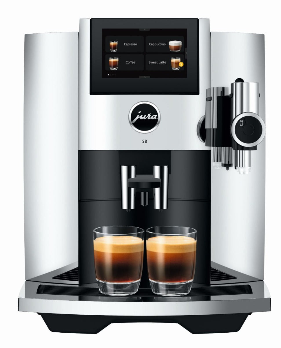 Jura - S8 Automatic Coffee Machine - Chrome (IntB)