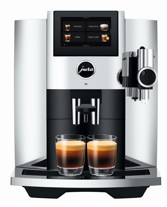 Jura - S8 Automatic Coffee Machine - Chrome (IntB)