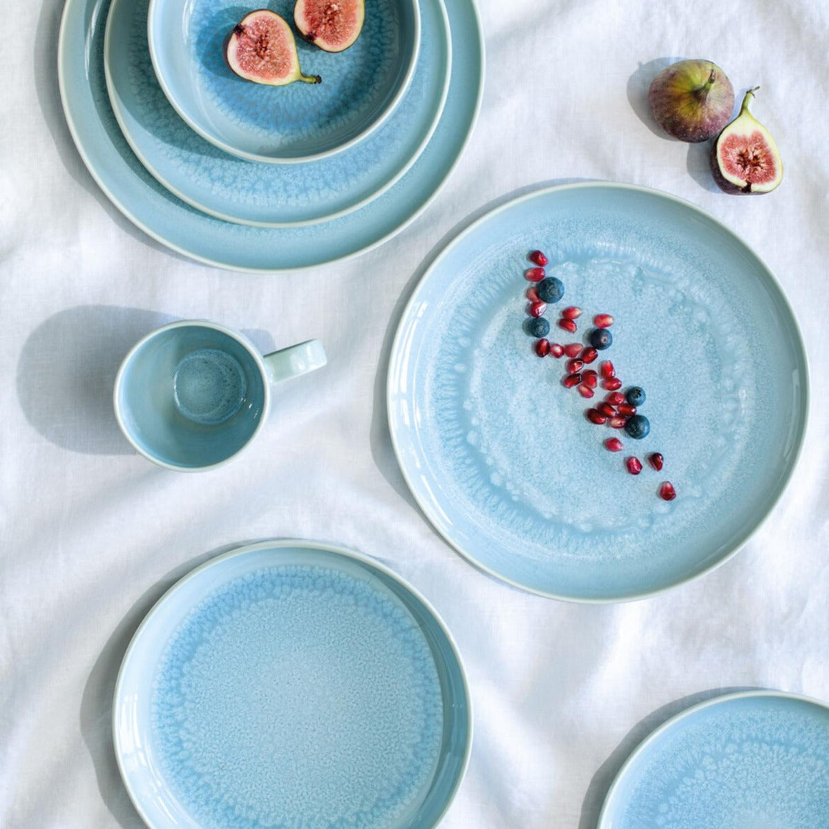 Villeroy & Boch - Crafted Blueberry Plate set 4pcs