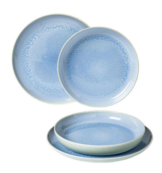 Villeroy & Boch - Crafted Blueberry Plate set 4pcs